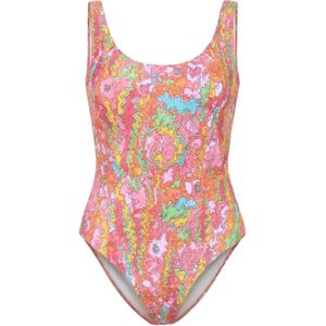 C&City Badpak  lichtblauw / groen / rosa / wit