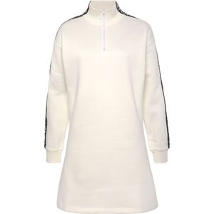 Offwhite Shirtjurk - Met Logo-Print - Ronde Hals - Ritssluiting