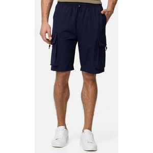 INDICODE JEANS Cargobroek ' Conan '  nachtblauw