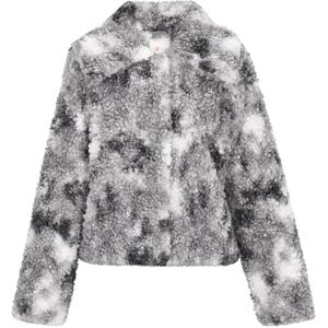 IZIA Tussenjas  grijs / lichtgrijs / wit