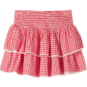 Bershka Rok  rood / wit