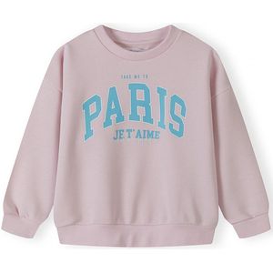 MINOTI Sweatshirt  lichtblauw / lichtroze