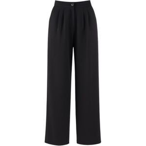 fashionshowcase Bandplooibroek 'ALYA'  zwart