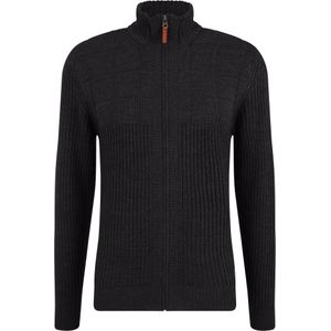 BLEND Gebreid vest 'Oteros'  zwart