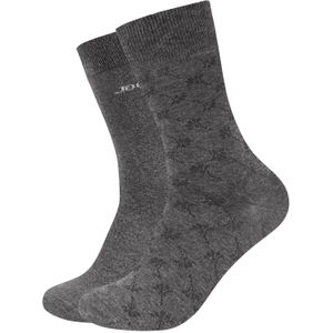 JOOP! - Sokken - Katoenmix - Set van 2 Paar - Nauwsluitende Pasvorm