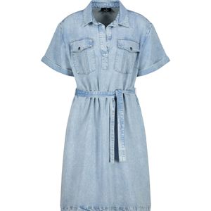 monari Jurk  blauw denim