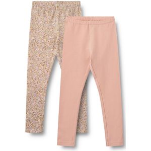 Jersey - Bloemenprint - Gevoerd - 2 Pack - GOTS Gecertificeerd