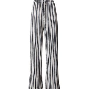 ABOUT YOU Broek 'Maresa'  zwart / wit