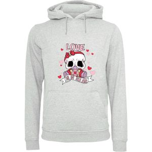 F4NT4STIC Trui 'Anti Valentinstag LOVE is in the air'  grijs / gemengde kleuren