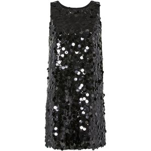 Pcmalou - Pailletten Midi-jurk - Cocktailjurk