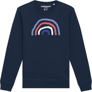 Watapparel Sweatshirt ' Regenbogen '  navy / gemengde kleuren