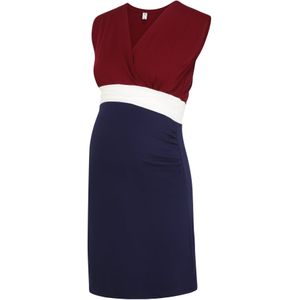 Bebefield Jurk 'Giulia'  donkerblauw / donkerrood / wit