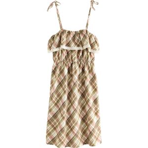 Next Zomerjurk  olijfgroen / pink / wit