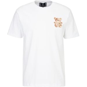 19V69 ITALIA Shirt 'Rafael'  beige / wit