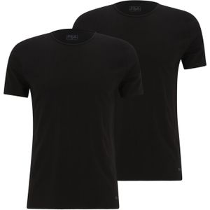 FILA - Onderhemd - Zwart - 2 Pack - Jersey - Ronde Hals