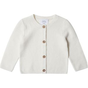 Stellou & Friends Gebreid vest  wit