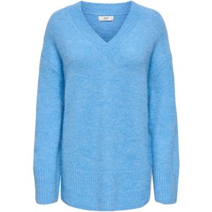 Jacqueline de Yong - Jdymarina - Pullover - Lichtblauw - Lange Mouwen
