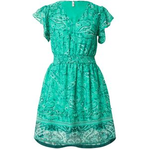 ONLY Zomerjurk 'ONLValentina'  smaragd / lichtgroen / donkergroen / wit