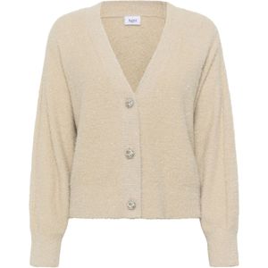 SAINT TROPEZ Gebreid vest  beige