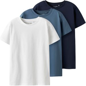 TWO SOON Shirt  blauw / donkerblauw / wit