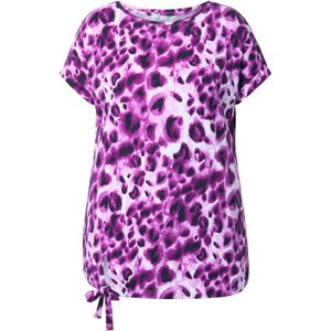 MIAMODA Shirt  bessen / wit