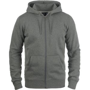 !Solid Sweatvest 'Berti'  grijs