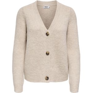 Only - Onlzoey Regular - Cardigan - Woodsmoke/Melange - Dames