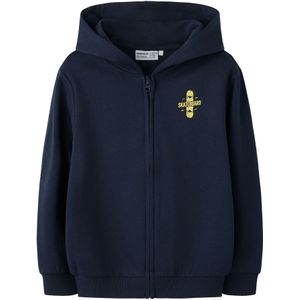 NAME IT Sweatvest  navy / geel