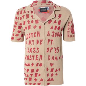 Scotch & Soda - Casual Overhemd - Grafisch Patroon - Heren