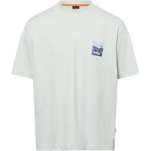 Hugo Boss - TE Numbers - Cocoon T-shirt - Wit - Katoen