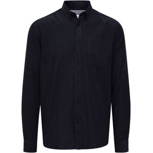 !Solid Overhemd 'JUAN'  donkerblauw