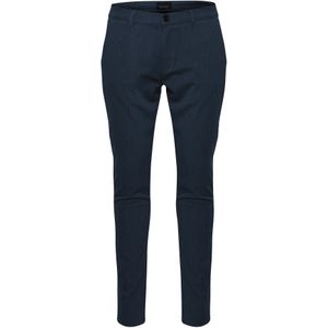 !Solid Chino 'Frederic'  donkerblauw
