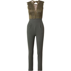 WAL G - Jumpsuit - Kaki - 7/8 Lengte - Mouwloos
