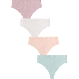 Next String  lichtbeige / lichtblauw / eosine / wit