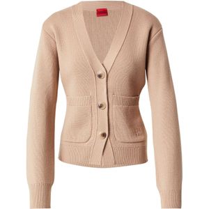 HUGO - Vesten - Wolmix - Met Logostiksel