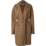 Pieces - Jolene - Jas - V-hals - Polyester - Voorzakken - Riem in de Taille