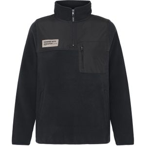 Oxmo Trui ' OXNETE HALFZIP '  zwart