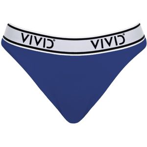 VIVID Bikinibroek 'Mix&Match'  donkerblauw / lichtgrijs / zwart