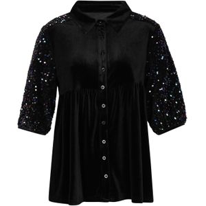 faina Blouse  zwart