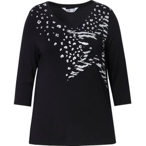 Angel of Style Shirt  zwart / zilver