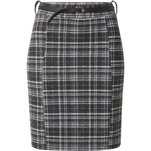 ABOUT YOU - Rok - Grijs - Minirok - Geruit - Normale Pasvorm