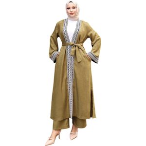 MODAMIHRAM Broekpak  kaki / zwart / wit