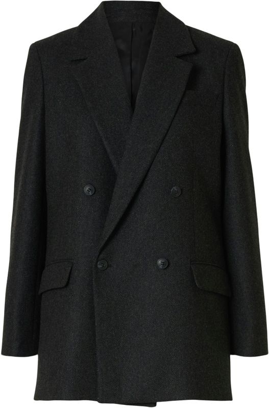 SELECTED Blazers 'SLFELIN'  zwart gemêleerd