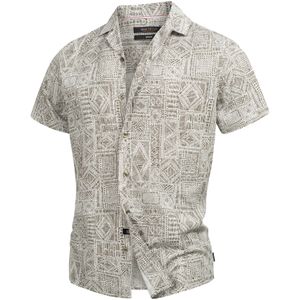 INDICODE JEANS Overhemd 'Frey'  grijs