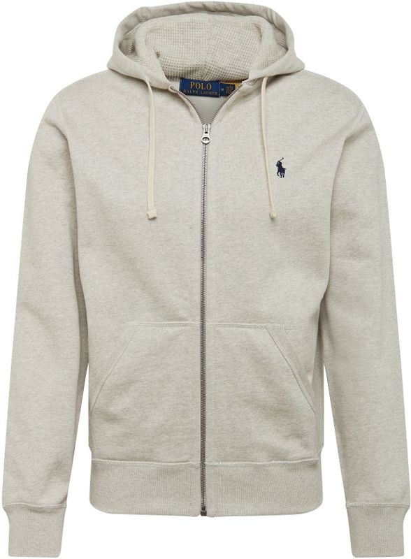 Polo Ralph Lauren - Sweatvest - Greige - Met Capuchon