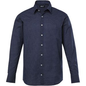 Men Plus Overhemd  donkerblauw