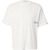 REPLAY Shirt  duifblauw / limoen / wit