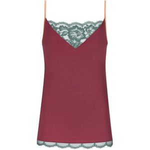 Mey Top 'Poetry Vogue'  bordeaux / zwart