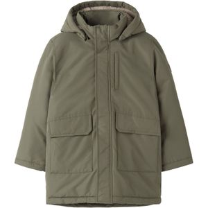 NAME IT - Parka Jas - Waterdicht - Kinderen - Lange Mouwen - Fleece Voering
