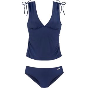 Look - Tankini - Navy - Verwijderbare Softcups - Zonder Beugels